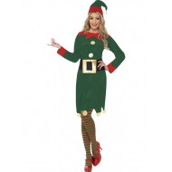 Ladies Christmas Elf Costume